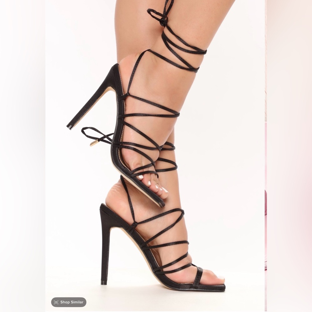Fashion Novas So Much Personality Heels (Black)
